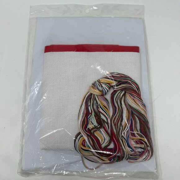 Something Special Counted Cross Stitch Kit Santa Elves Christmas Stocking Cotton - Picture 2 of 3